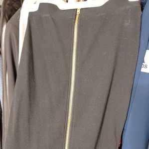 Small black zip up pencil skirt. Worn once